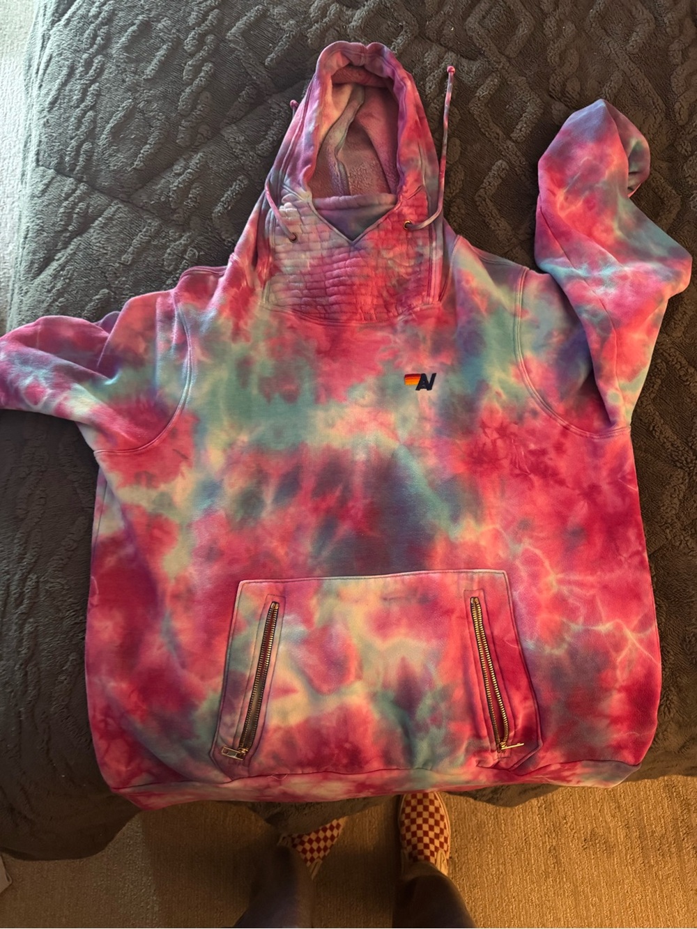 Aviator Nation tie-dye ninja hoodie
